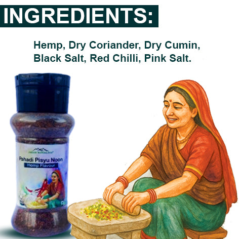 Pahadi Pisyu Noon|Hemp Flavour| 70gm