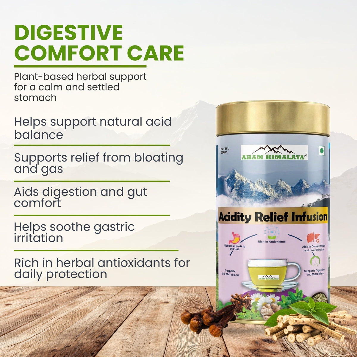 Aham Tea Buy Best Ayurvedic Herbal Tea for Diabetes Wellness – Natural Organic ...