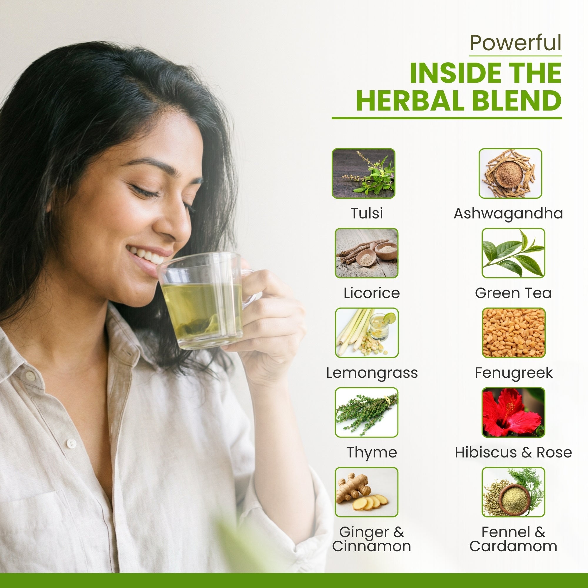 Aham Himalaya Lungs Detox Herbal Tea (Anti Smoking Tea) | Lung Cleansing Tea with Tulsi, Mulethi, Ginger, Green Tea & Ashwagandha | Supports Respiratory Health, Cough Relief & Immunity | Ayurvedic Detox Tea | 70g - Natural Organic Himalayan Products