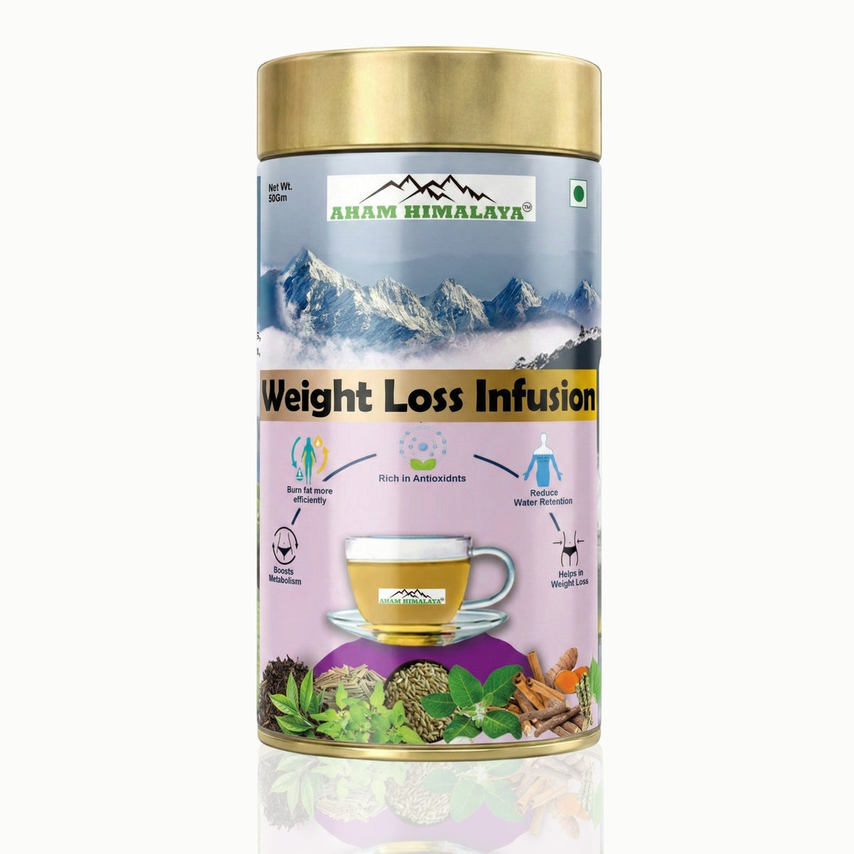 Aham Tea Buy Best Ayurvedic Herbal Tea for Diabetes Wellness – Natural Organic ...