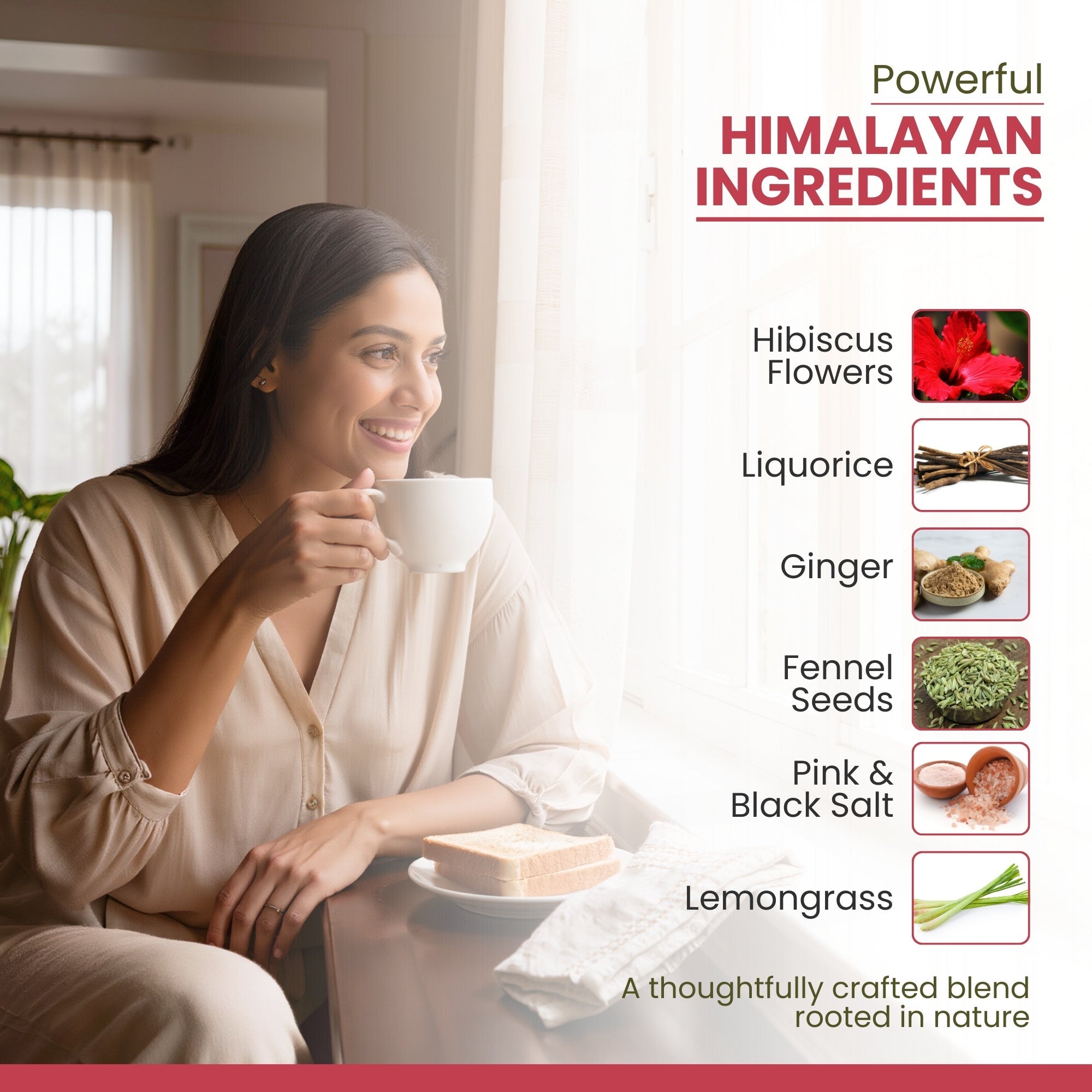 Hibiscus Masala Infusion - Natural Organic Himalayan Products