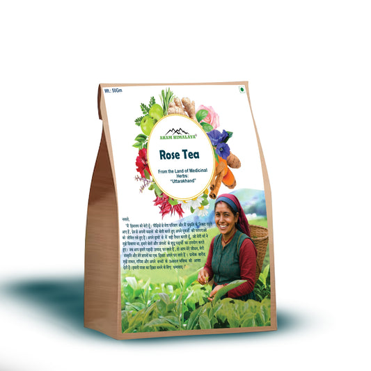 AHAM HIMALAYA Rose Patels Tea 50gm